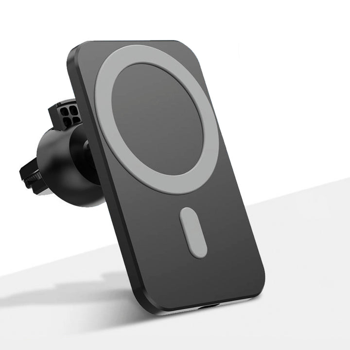 Inmax 15 watt draadloze Magsafe autohouder- en lader voor Apple iPhone 12, 13, 14 en 15 (Pro, Pro Max)